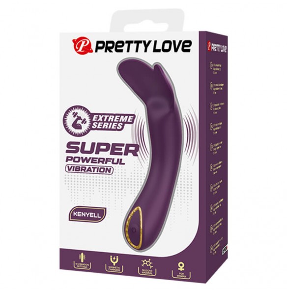 PRETTY LOVE - KENYELL Super Powerful Vibrator Clitoral Massager (Chargeable - Purple) PRETTY LOVE - KENYELL Super Powerful Vibrator Clitoral Massager (Chargeable - Purple)